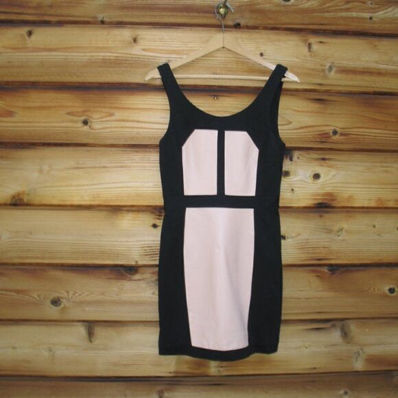 NWT Rebecca Minkoff Stella Leather Trim  Dress - Picture 4 of 10